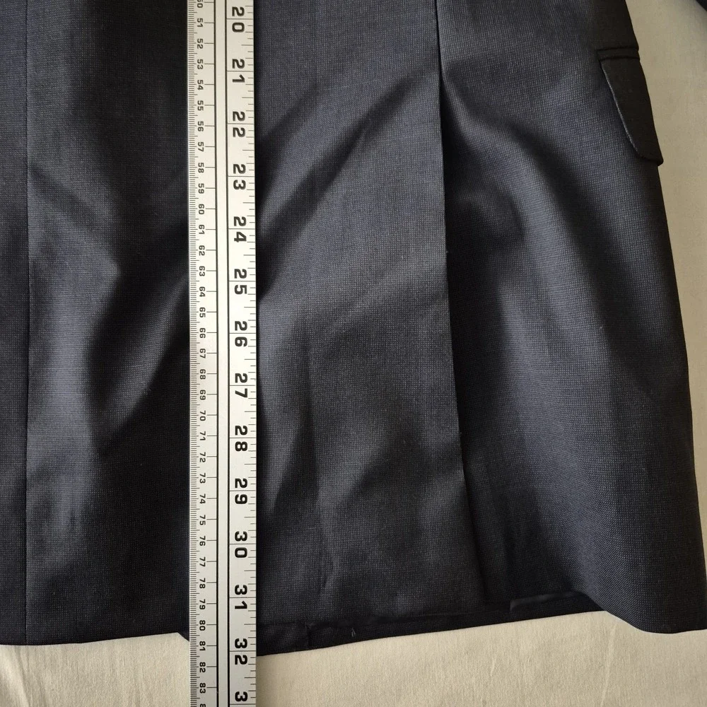 Samuelsohn Mens 44L‎ Navy Loro Piana Extreme Madison Performance Blazer
